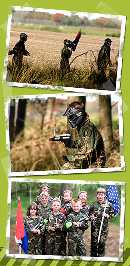 Kinder-Paintball Valkenswaard
