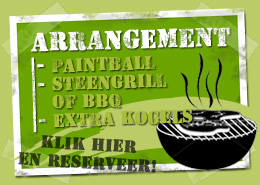 Paintpall arrangement